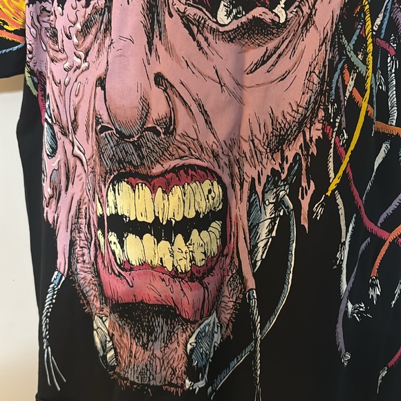 Liquid Blue AstroWorld Logan Wolverine Dark Overload Black T-Shirt Travis Scott - Picture 3 of 7